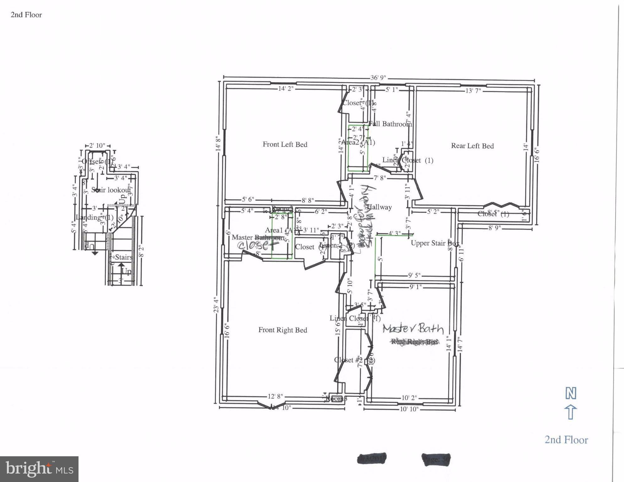 5315 Springlake Way Baltimore, MD 21212 - Photo 51 of 53 FloorPlan 2nd Floor