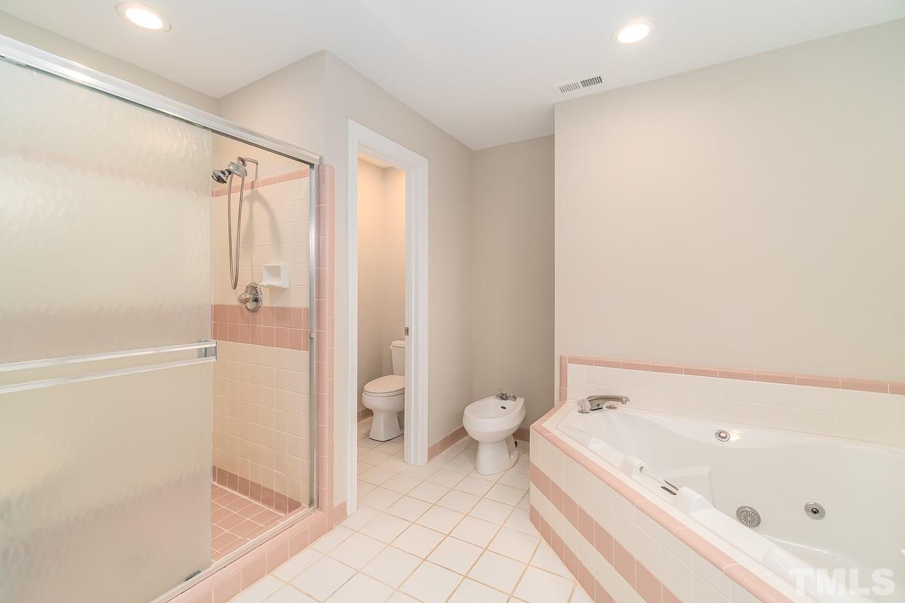 3908 Westwood Place Raleigh, NC 27613 - Photo 21 of 30 Large bright master bathroom