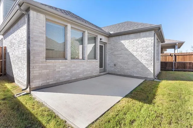 a view of an front door