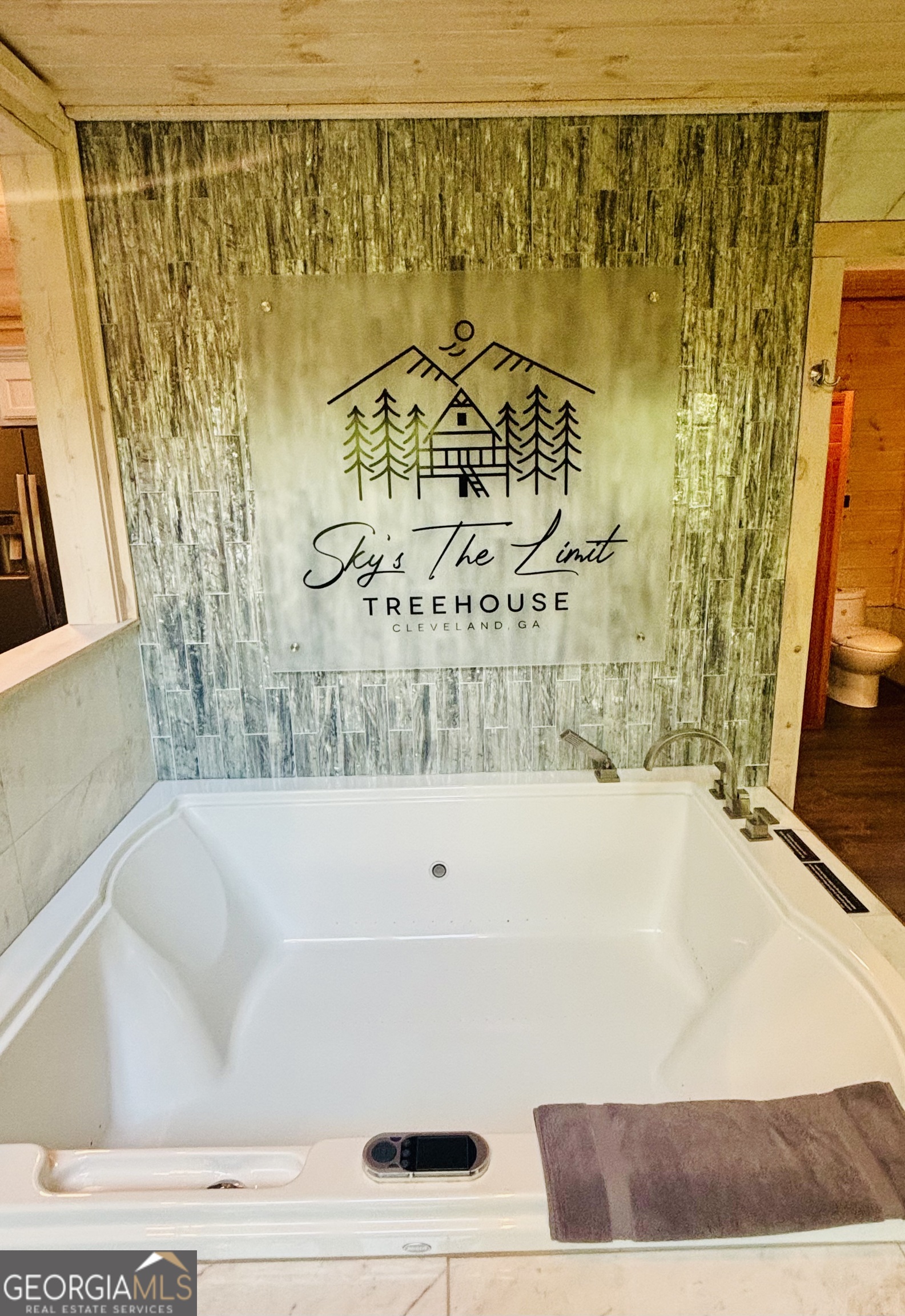 185 Walnut Ridge Drive Cleveland, GA 30528 - Photo 21 of 36 a bathroom with a bathtub and shower