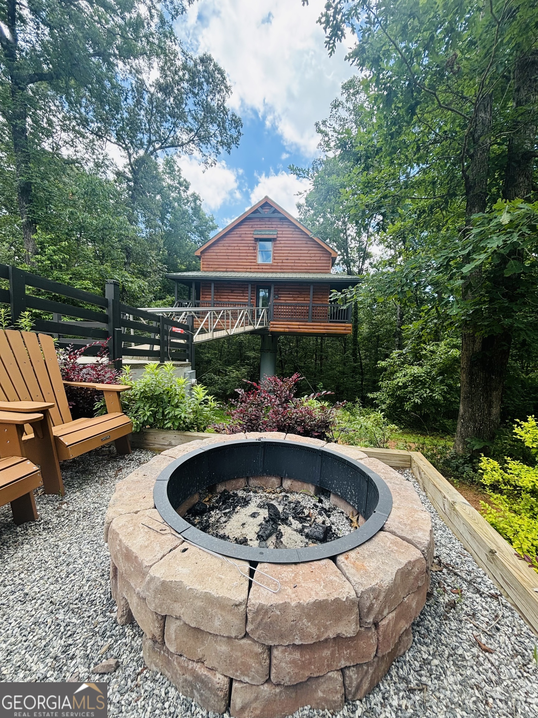185 Walnut Ridge Drive Cleveland, GA 30528 - Photo 5 of 36 a view of swimming pool having outdoor seating