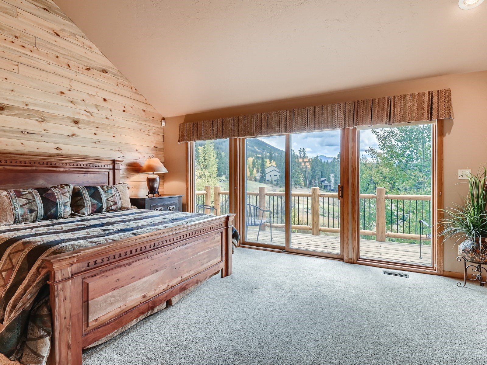 1649 Keystone Ranch Road Keystone, CO 80435 - Photo 12 of 27 Main Floor Master Bedroom