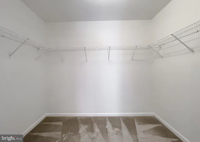 a view of walk in closet