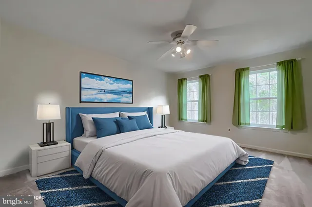 a view of a livingroom with a flat screen tv