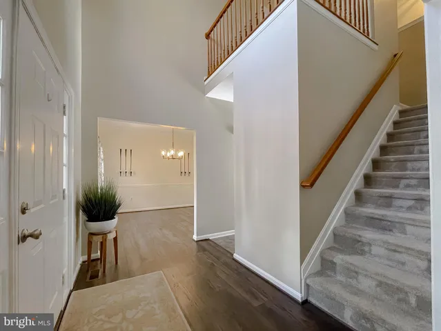 a view of a dining room and livingroom furniture