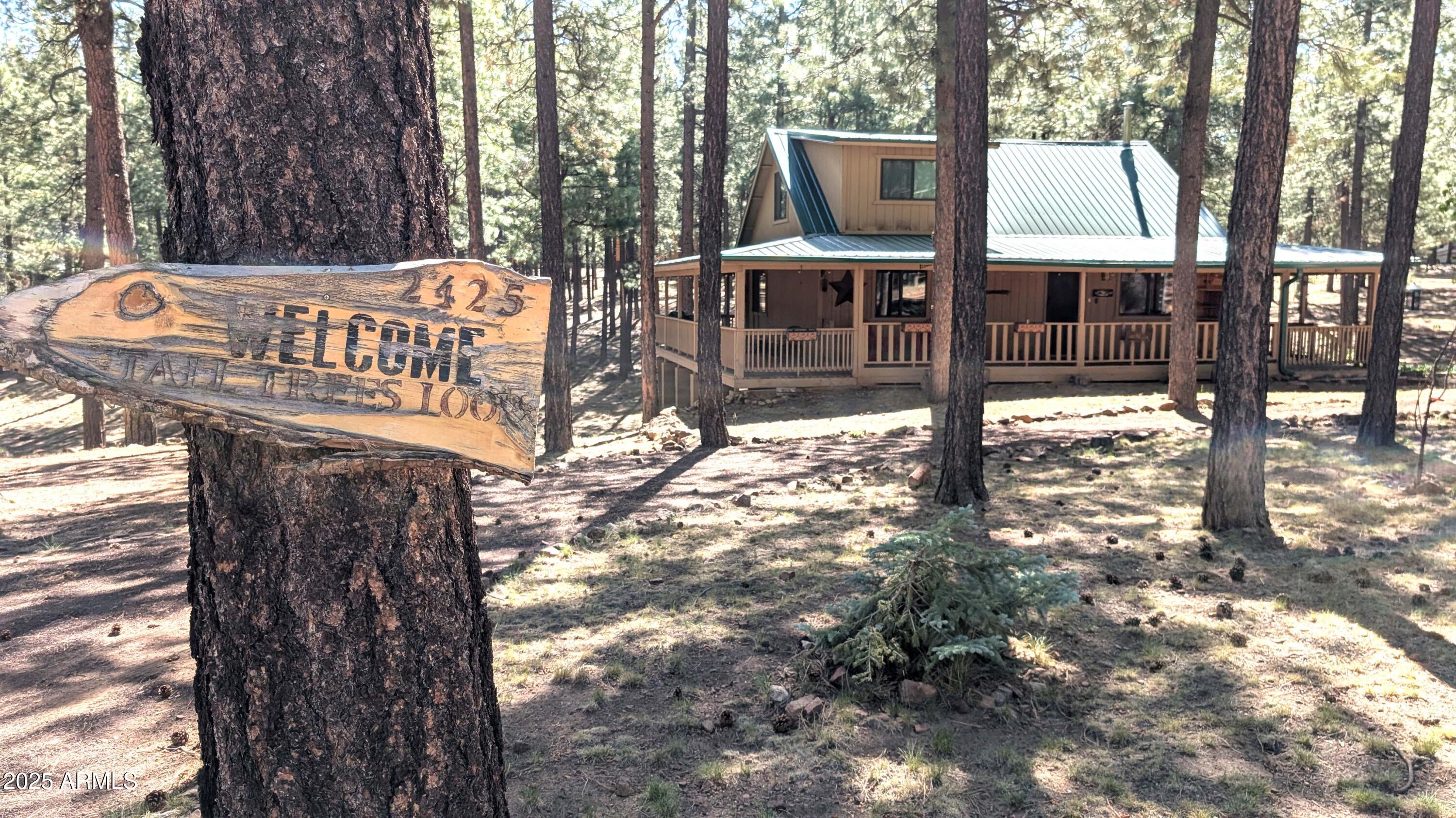 2425 Tall Trees Loop Forest Lakes, AZ 85931 - Photo 2 of 43 a view of street sign