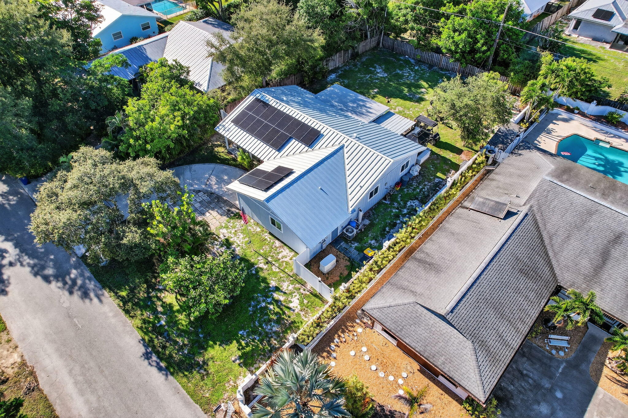 5095 Southeast Manatee Terrace Stuart, FL 34997 - Photo 51 of 58 Aerial of home 1