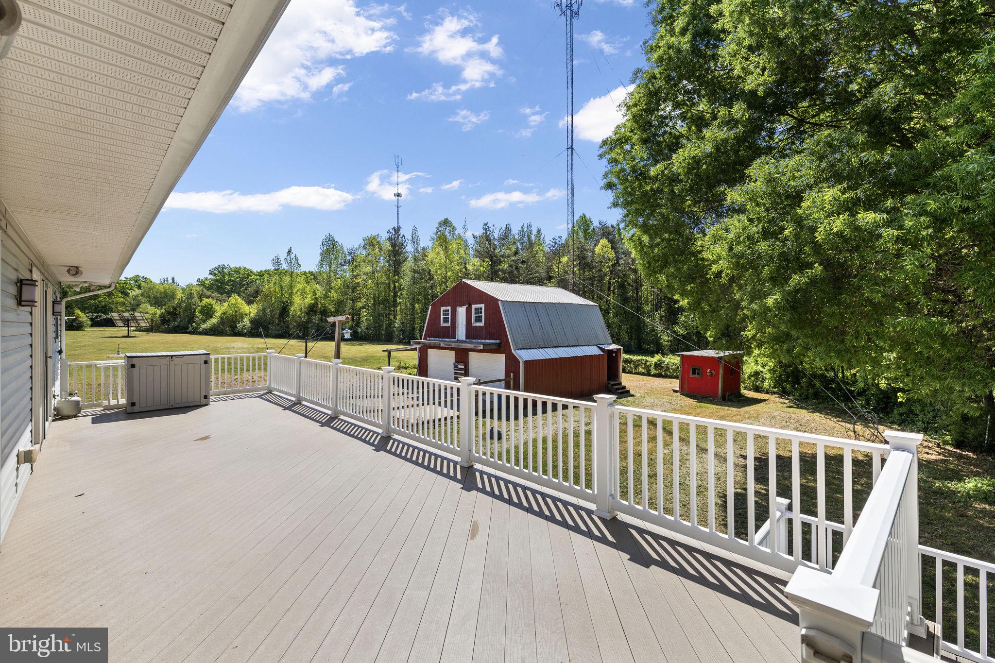 12615 Post Oak Road Spotsylvania, VA 22551 - Photo 45 of 67 Scenic views from a spacious deck.