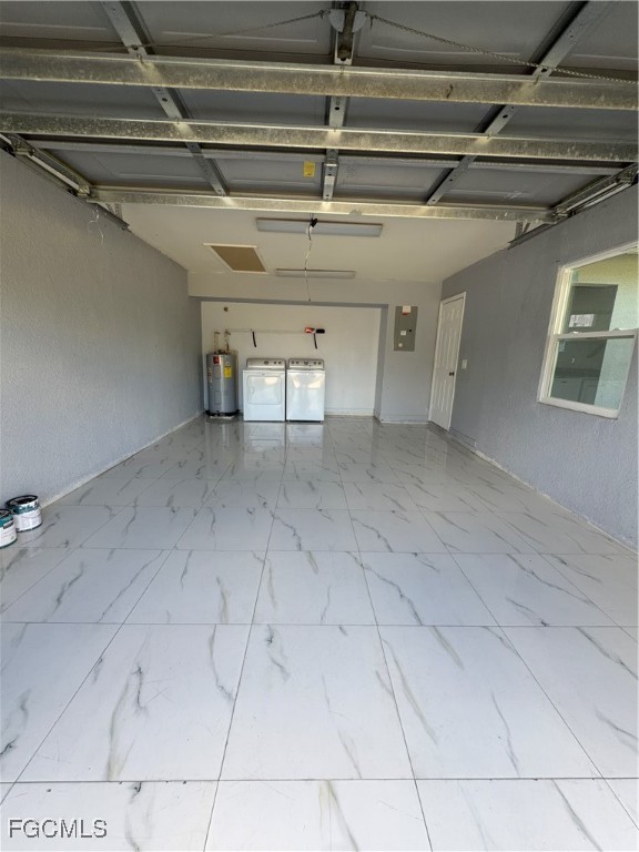 4427 25th Street Southwest Lehigh Acres, FL 33973 - Photo 17 of 20 a view of a garage