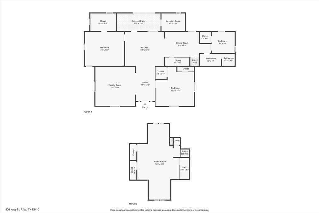 400 Katy Street Alba, TX 75410 - Photo 7 of 40 a picture of floor plan
