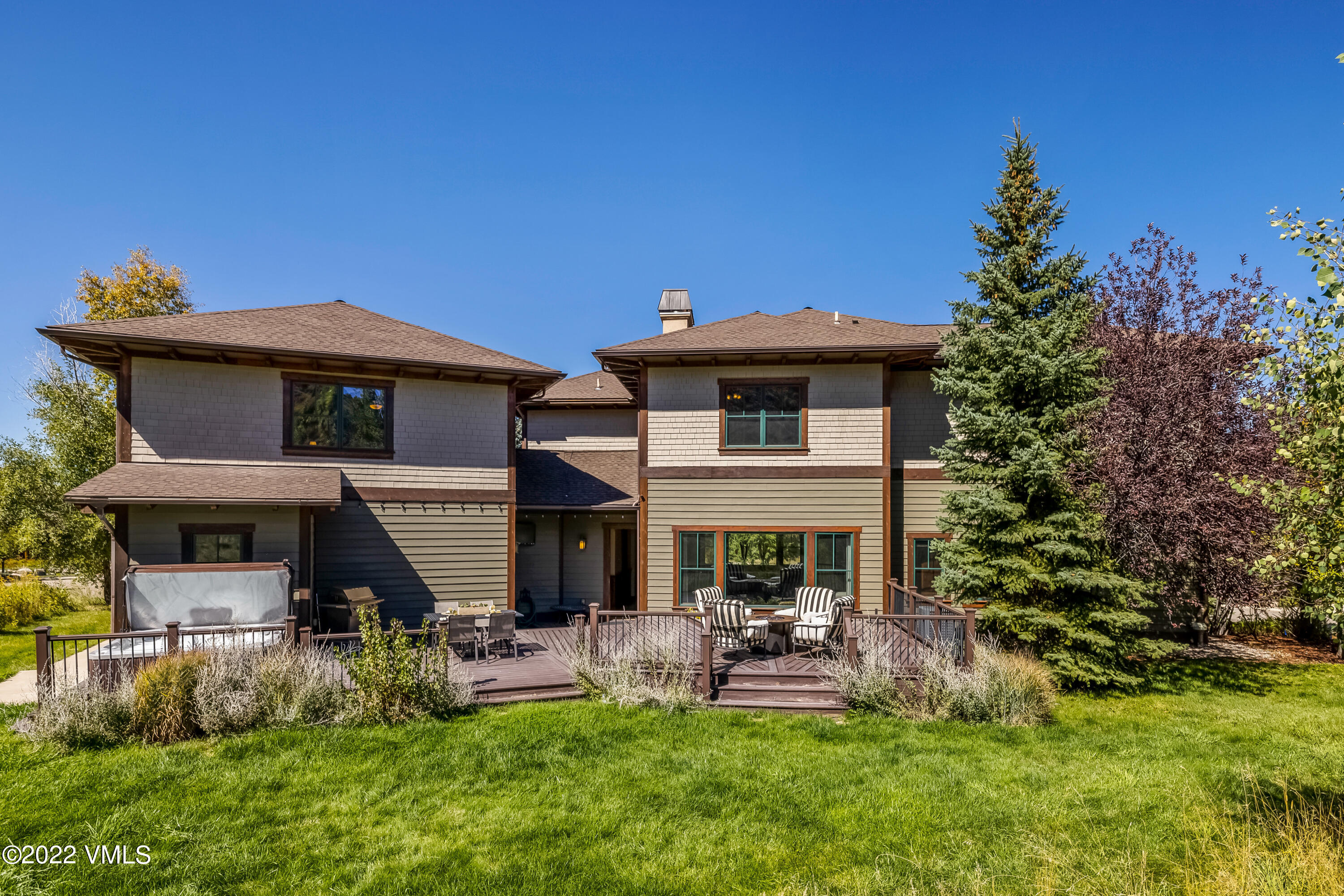 2376 Eagle Ranch Road Eagle, CO 81631 - Photo 45 of 52 a front view of a house with garden