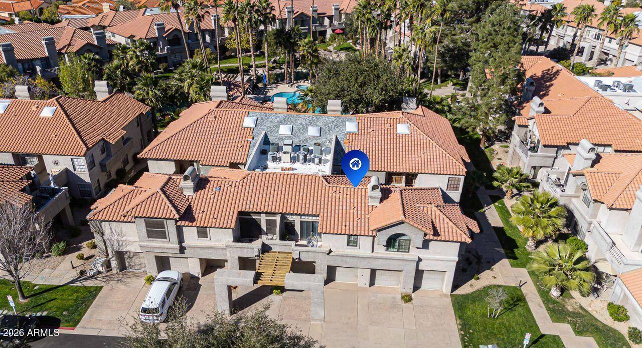 10017 East Mountain View Road, Unit 2091 Scottsdale, AZ 85258 - Photo 40 of 66 drone marker1