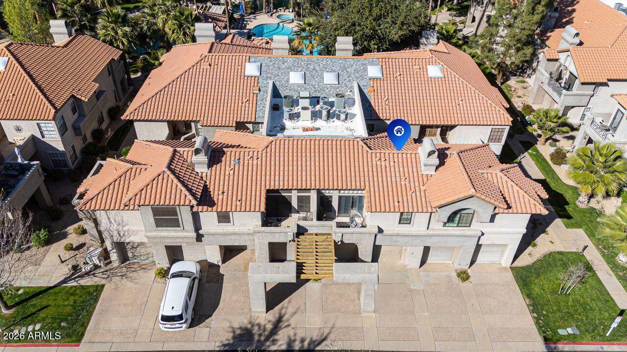 10017 East Mountain View Road, Unit 2091 Scottsdale, AZ 85258 - Photo 42 of 66 drone marker2