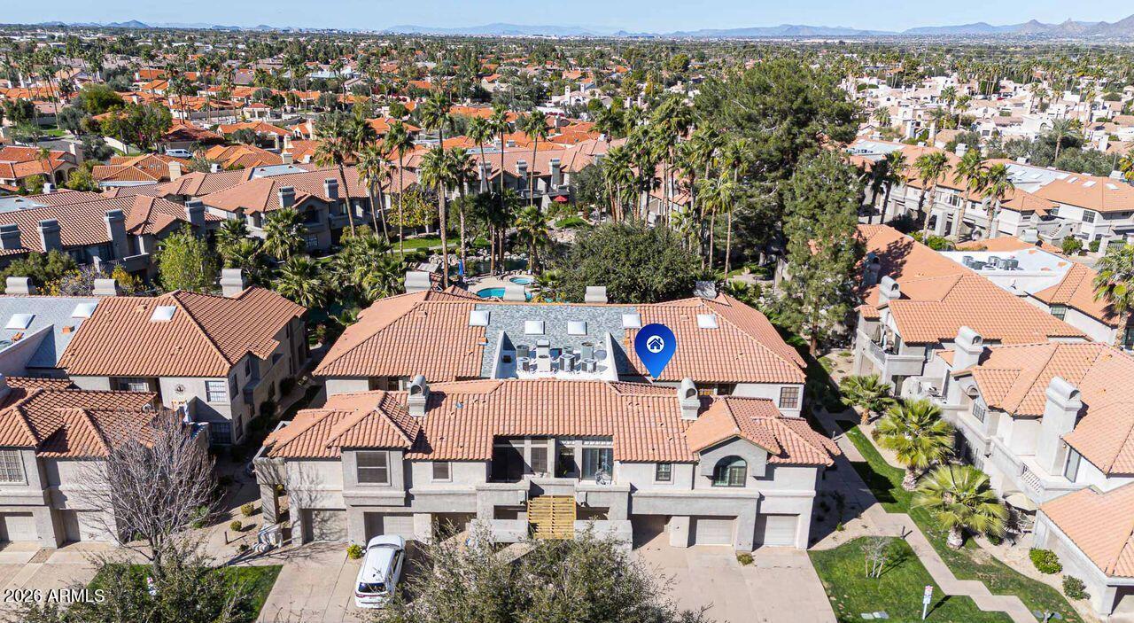 10017 East Mountain View Road, Unit 2091 Scottsdale, AZ 85258 - Photo 43 of 66 drone marker4