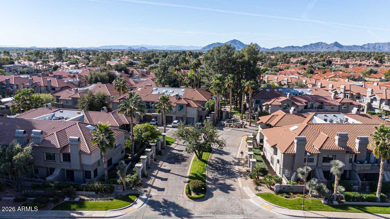 10017 East Mountain View Road, Unit 2091 Scottsdale, AZ 85258 - Photo 45 of 66 drone entrance