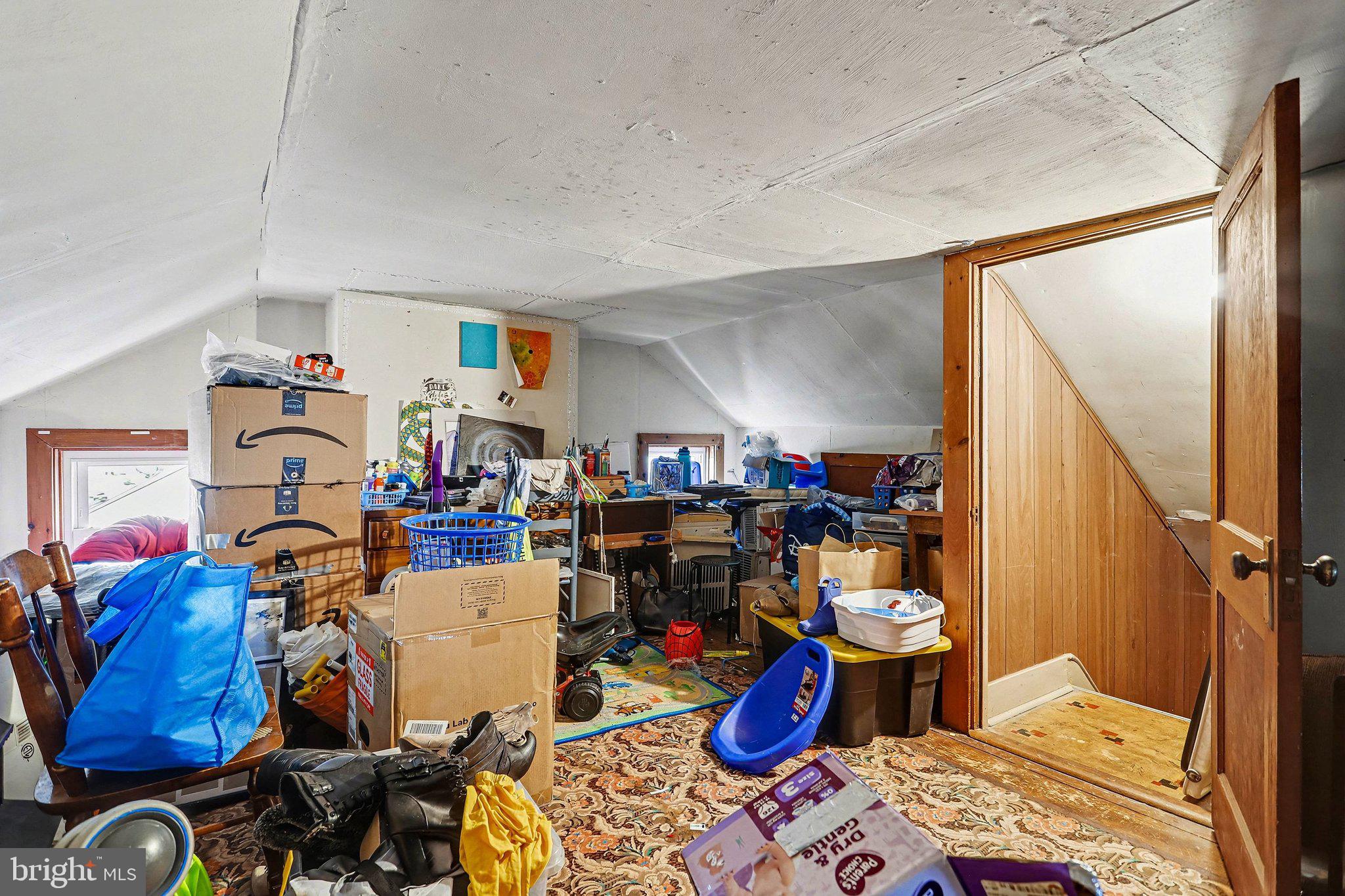 601 Maple Street Lebanon, PA 17046 - Photo 28 of 47 Cluttered attic brimming with potential.