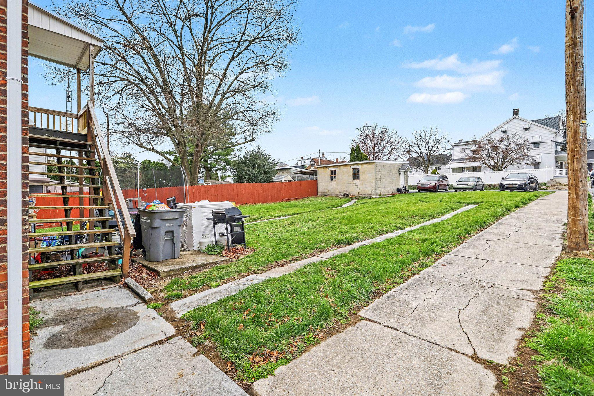 601 Maple Street Lebanon, PA 17046 - Photo 34 of 47 Spacious yard with potential charm.