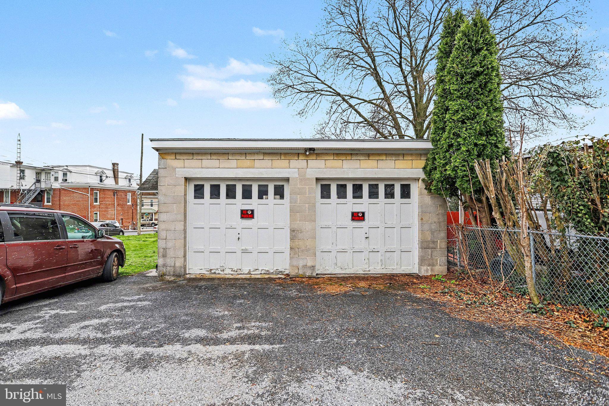 601 Maple Street Lebanon, PA 17046 - Photo 37 of 47 Charming dual garage with ample space.