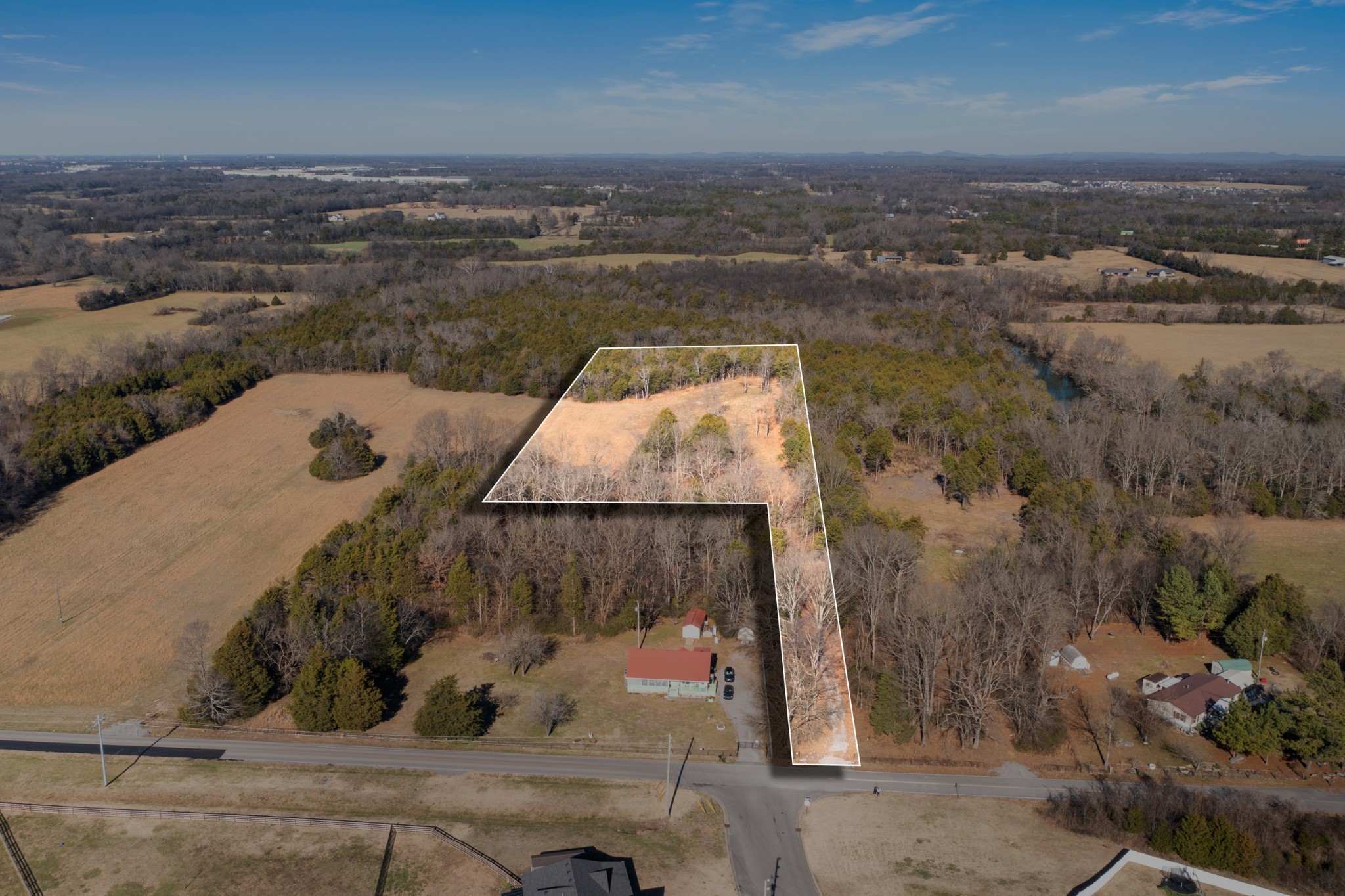 3247 Rucker Road Christiana, TN 37037 - Photo 9 of 14 an aerial view of a house with beach