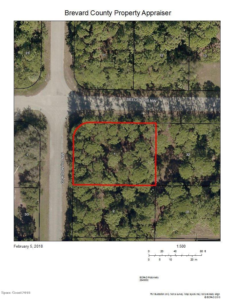 0 Gordon Road Northwest Palm Bay, FL 32907 - Photo 2 of 3 zoomed aerial