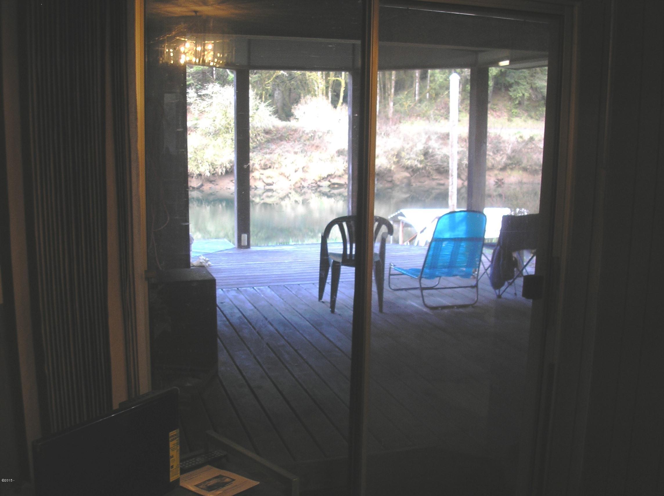 447 East Alder Spring Road Waldport, OR 97394 - Photo 13 of 18 view from inside house