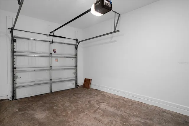 a view of a room with an empty space