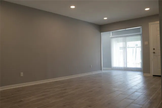 a view of empty room