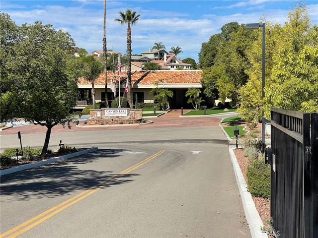 a view of a street with houses