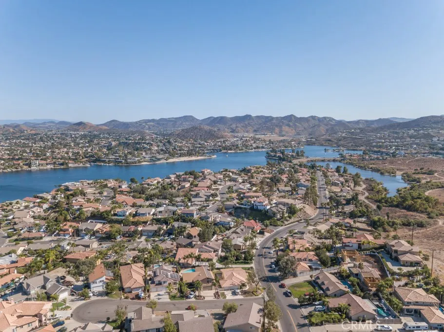 29046 Scout Canyon Lake Canyon Lake, CA 92587 - Photo 40 of 40 an aerial view of residential house and lake view