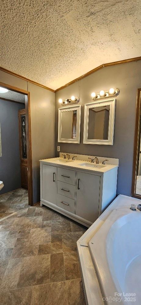 3129 Cedarvale Road Rock Hill, SC 29732 - Photo 9 of 17 a bathroom with a granite countertop sink and a mirror