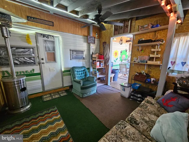 a room with storage and utility