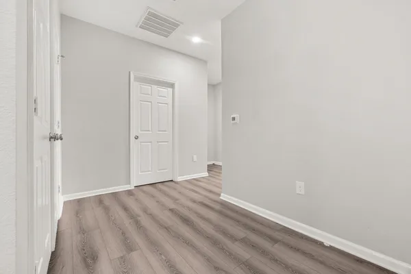 wooden floor in an empty room
