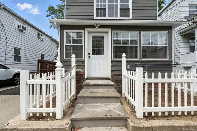 a view of a house with a window
