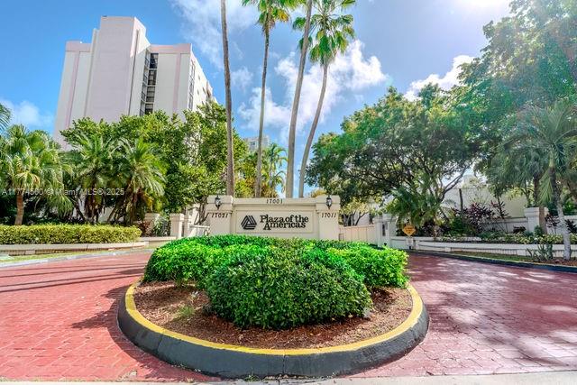 17021 North Bay Road, Unit 414 Sunny Isles Beach, FL 33160 - Photo 27 of 28 a view of a garden
