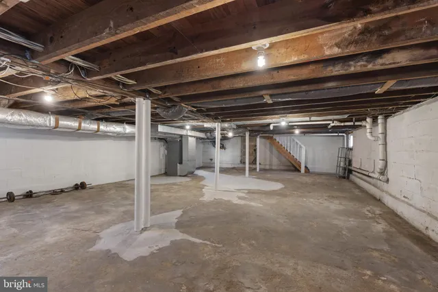 a view of empty room