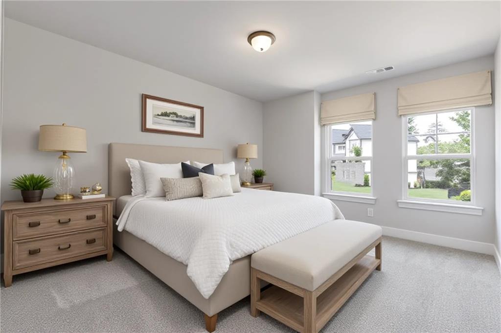 3832 Cheyenne Lane Jefferson, GA 30549 - Photo 11 of 19 a bed room with a bed and a window