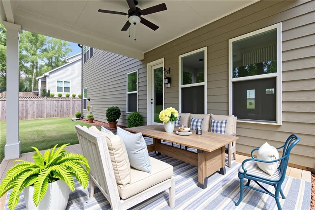 3832 Cheyenne Lane Jefferson, GA 30549 - Photo 12 of 19 a building outdoor space with patio furniture