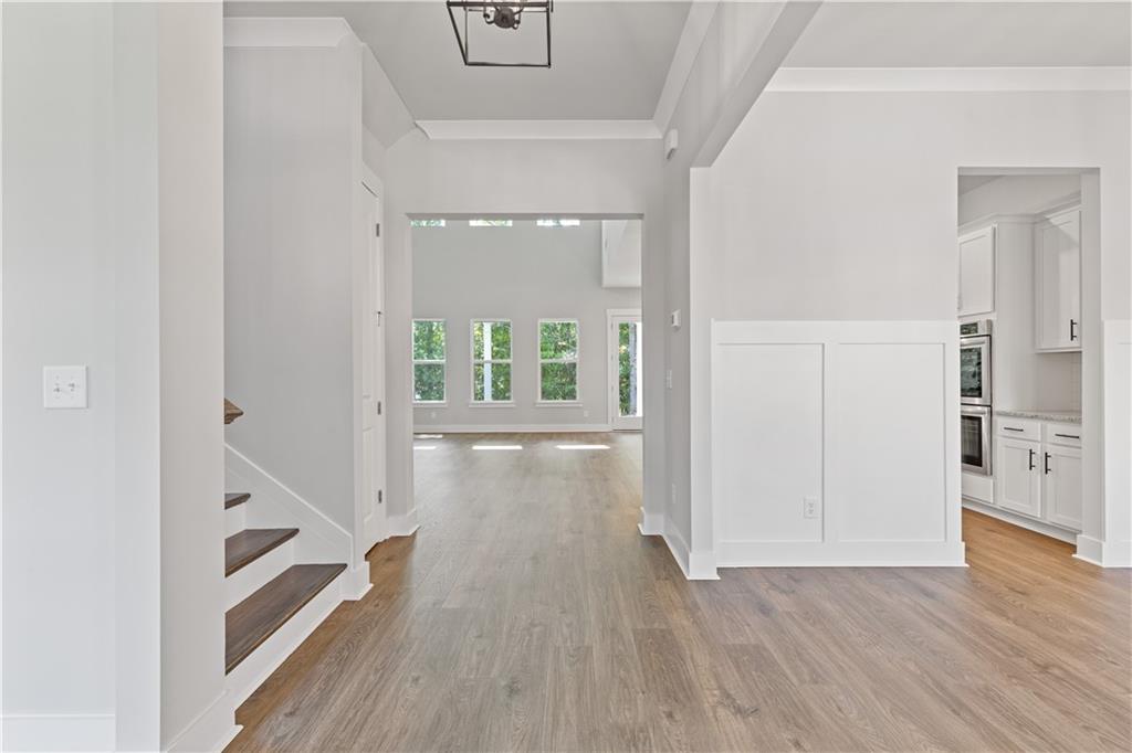 3832 Cheyenne Lane Jefferson, GA 30549 - Photo 5 of 19 a view of an entryway with wooden floor