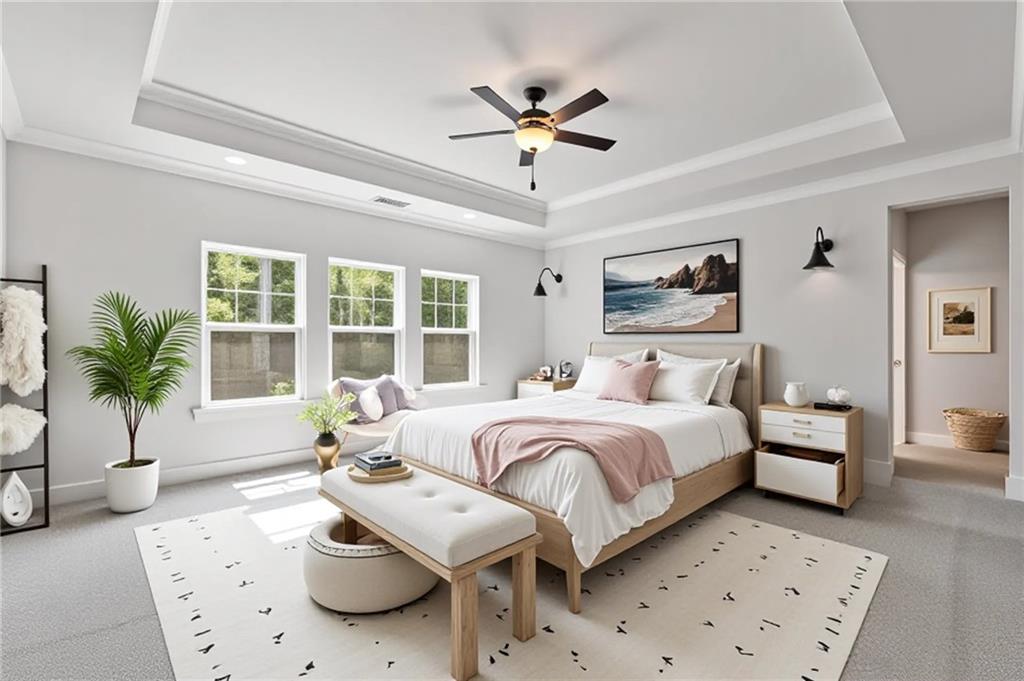 3832 Cheyenne Lane Jefferson, GA 30549 - Photo 6 of 19 a bedroom with bed and a window