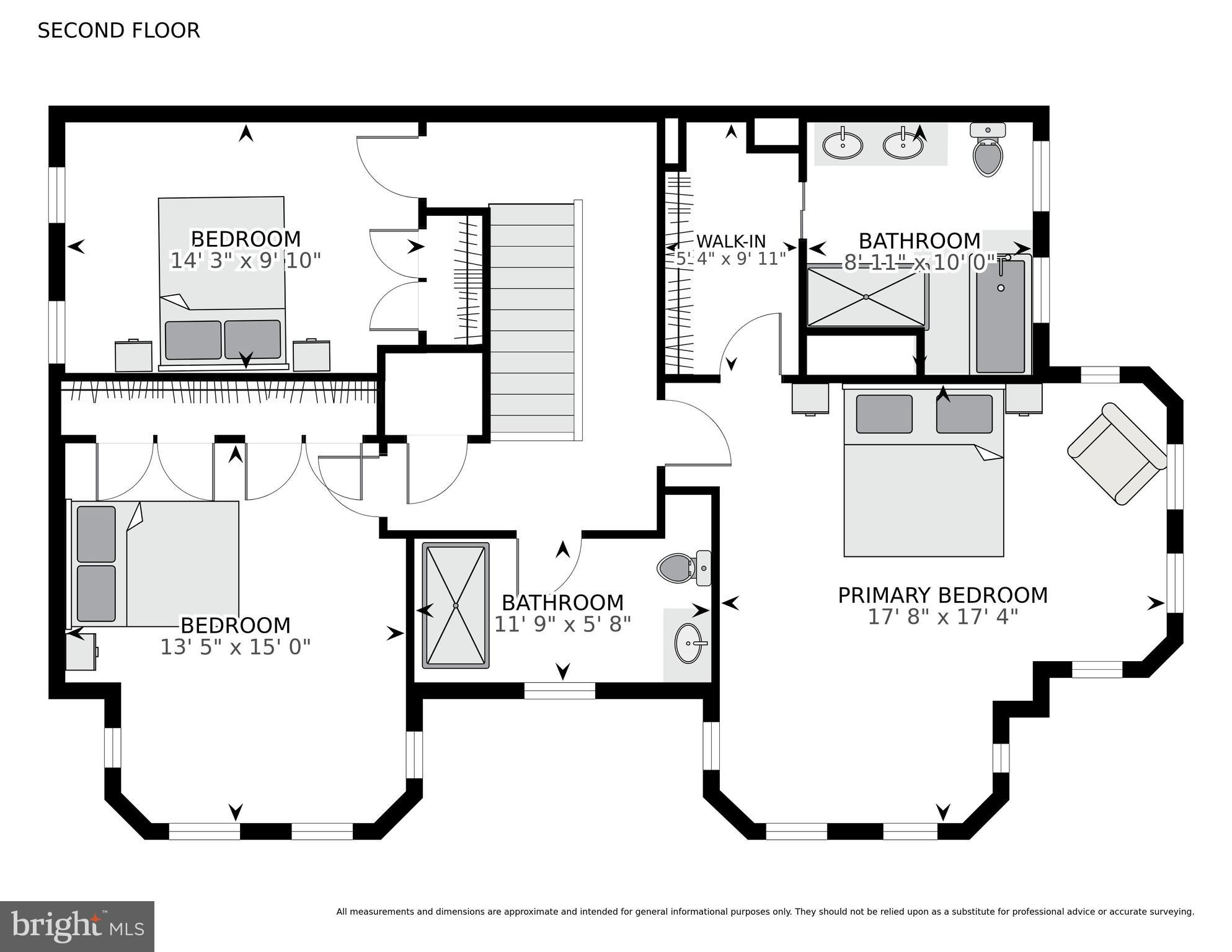 1740 13th Street Northwest Washington, DC 20009 - Photo 81 of 82 Upper Level floor plan