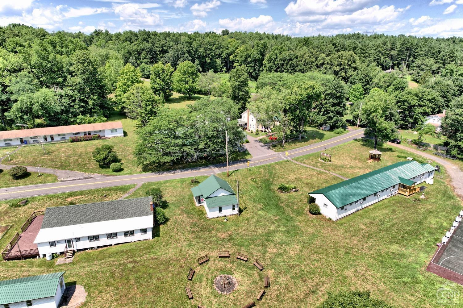 899-907 Red Mill Road Greenville, NY 12083 - Photo 9 of 99 an aerial view of a house with a yard