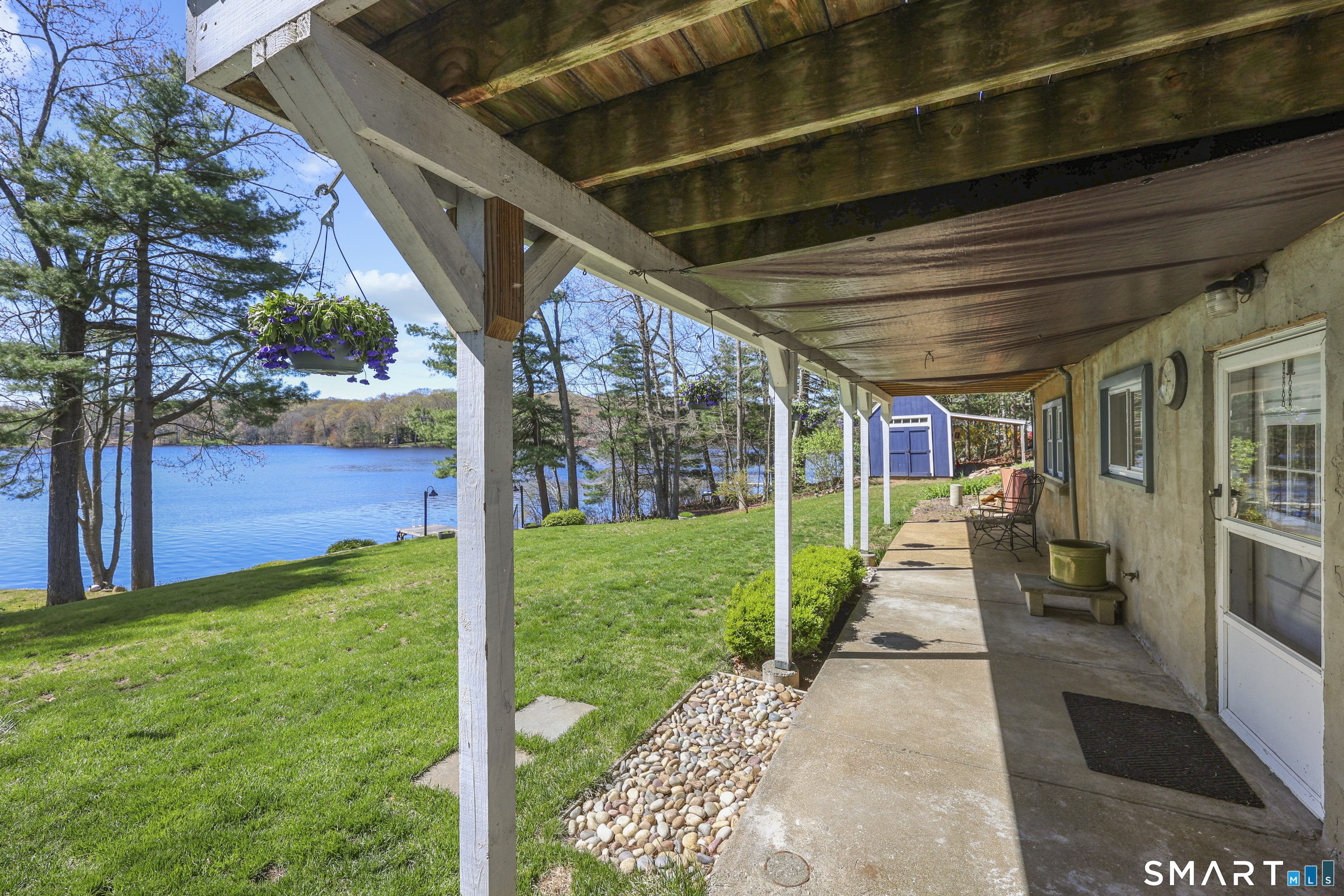 68 Hilltop Road East Haddam, CT 06423 - Photo 33 of 39 Covered patio