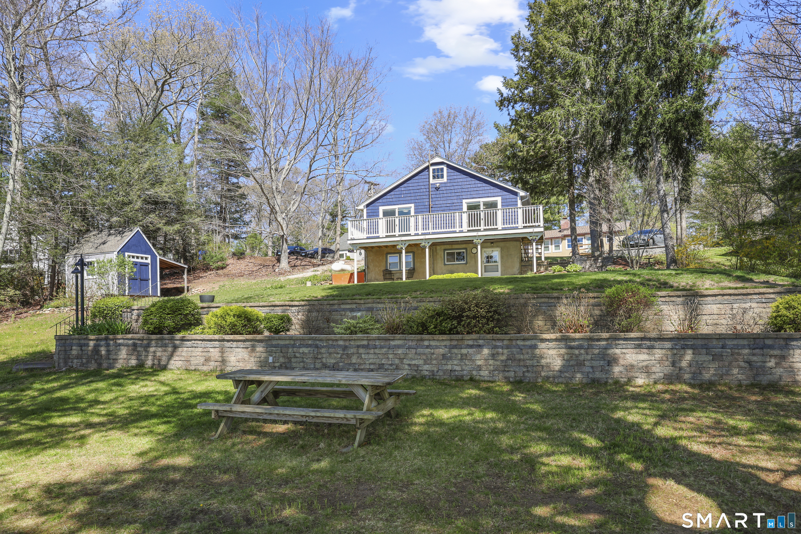 68 Hilltop Road East Haddam, CT 06423 - Photo 35 of 39 Stonewalls, picnic areas, plenty of yard space for fun and entertaining.