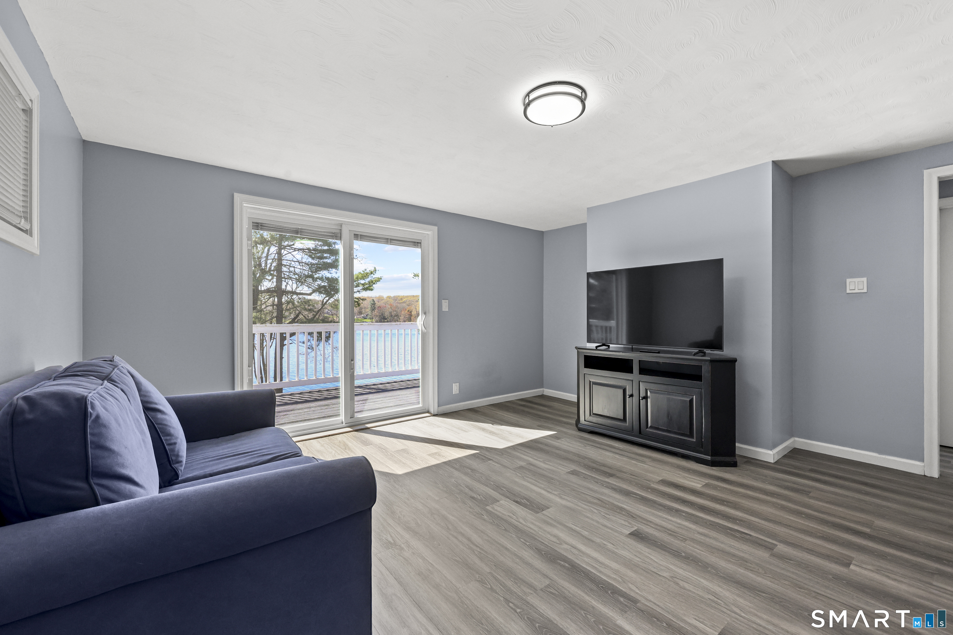 68 Hilltop Road East Haddam, CT 06423 - Photo 7 of 39 Slider to deck and view of Lake