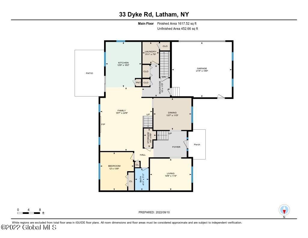 33 Dyke Road Colonie, NY 12110 - Photo 26 of 27 Main Floor Plan