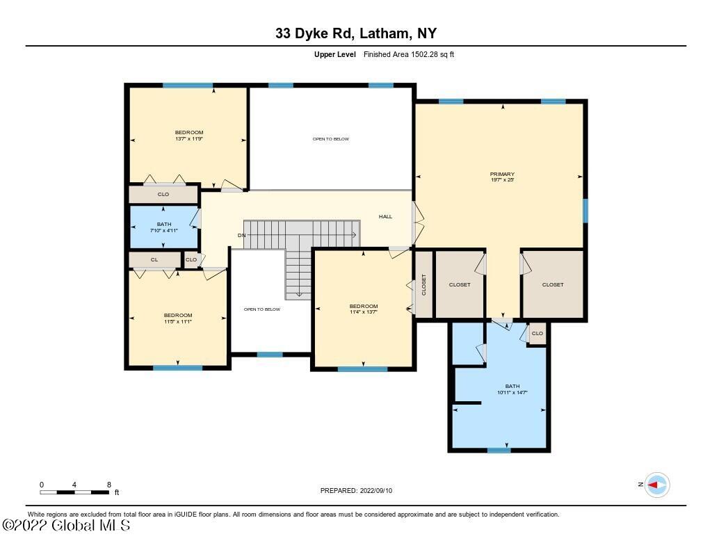 33 Dyke Road Colonie, NY 12110 - Photo 27 of 27 Upper Level Floor Plan