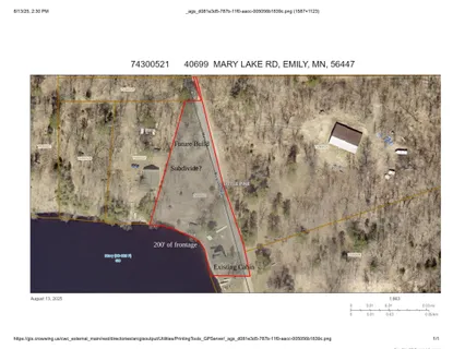 $474,900 | 40699 Mary Lake Road, Emily, MN 56447