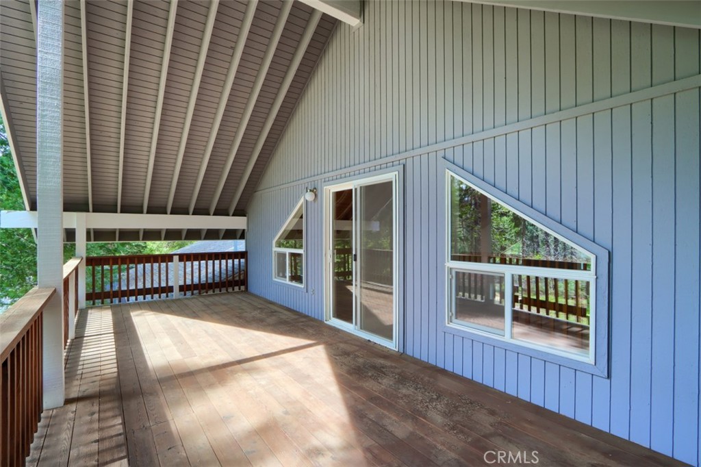 7174 Hites Cove Road Mariposa, CA 95338 - Photo 20 of 62 a view of balcony with a swing
