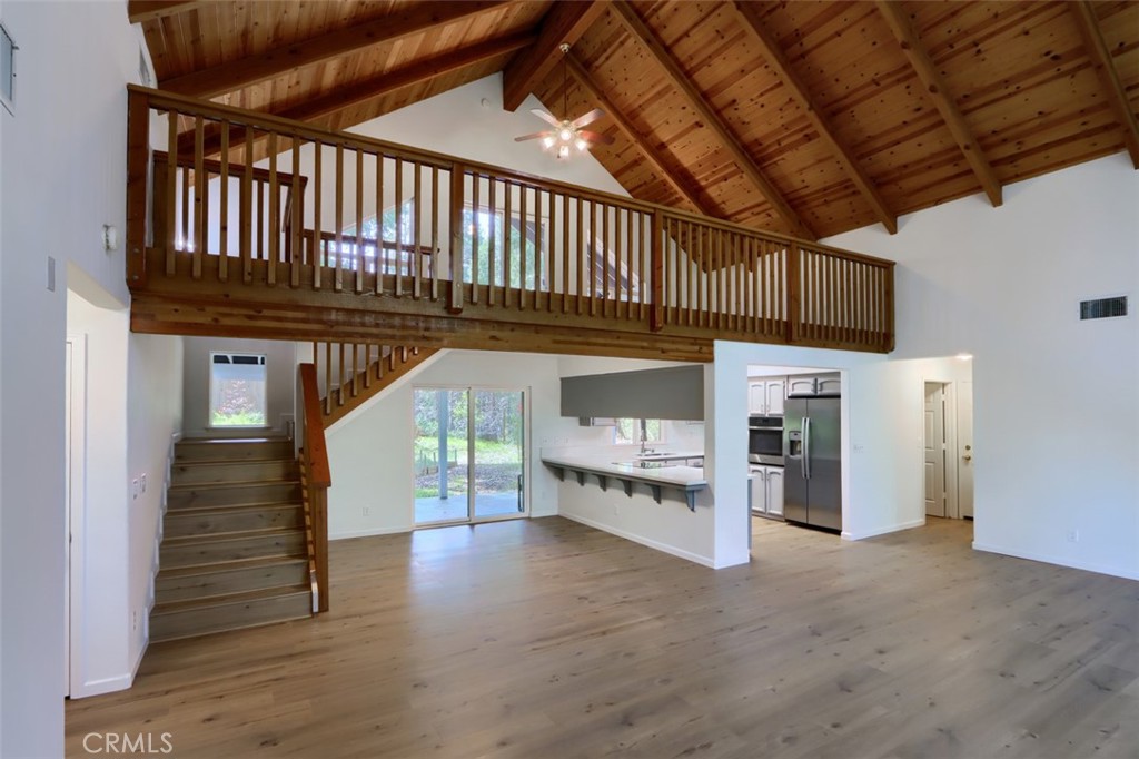 7174 Hites Cove Road Mariposa, CA 95338 - Photo 6 of 62 a view of entryway and hall with wooden floor