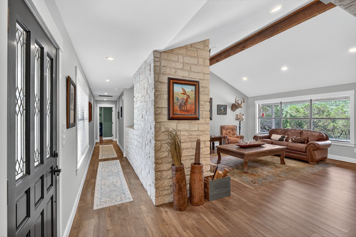 23642-23644 Nameless Road Leander, TX 78641 - Photo 27 of 37 a living room with furniture and a wooden floor